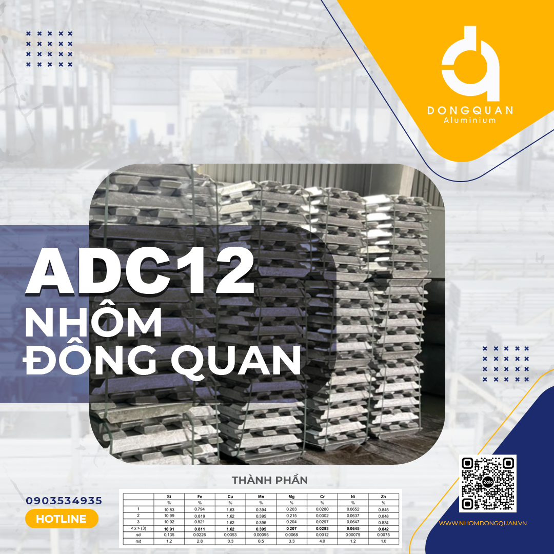 Ứng dụng NHÔM DC10 & DC12 – Nhôm Đông Quan